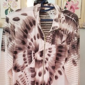 Chicos size 3 zip up jacket